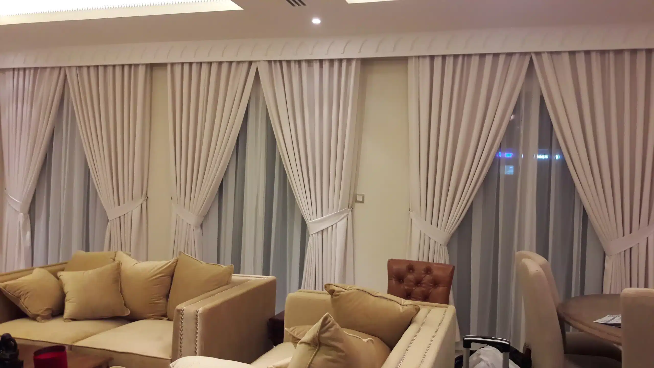 blackout curtains in dubai