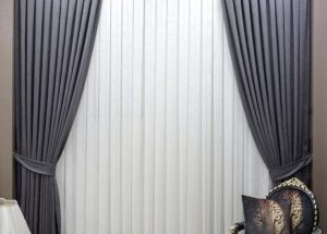 Our white blackout curtains